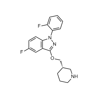 (s)-5-Fluoro-1-(2-fluorophenyl)-3-(piperidin-3-ylmethoxy)-1h-indazole|CS-0677114