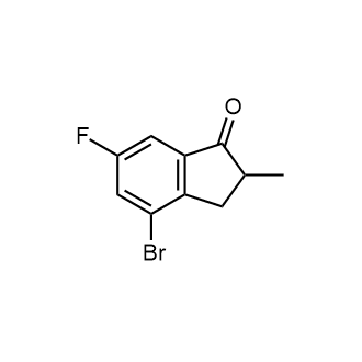 4-Bromo-6-fluoro-2-methyl-2,3-dihydro-1h-inden-1-one|CS-0677231