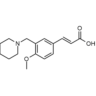(e)-3-(4-Methoxy-3-(piperidin-1-ylmethyl)phenyl)acrylic acid|CS-0677284