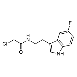 2-Chloro-n-(2-(5-fluoro-1h-indol-3-yl)ethyl)acetamide|CS-0677398