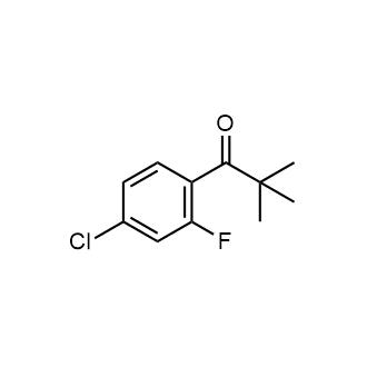 1-(4-Chloro-2-fluorophenyl)-2,2-dimethylpropan-1-one|CS-0677523