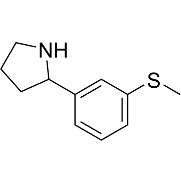 2-(3-(Methylthio)phenyl)pyrrolidine|CS-0677565