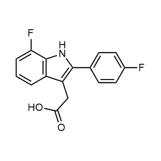 2-(7-Fluoro-2-(4-fluorophenyl)-1h-indol-3-yl)acetic acid|CS-0677648