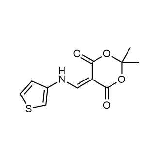 2,2-Dimethyl-5-((thiophen-3-ylamino)methylene)-1,3-dioxane-4,6-dione|CS-0678083