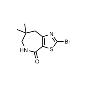 2-Bromo-7,7-dimethyl-5,6,7,8-tetrahydro-4h-thiazolo[5,4-c]azepin-4-one|CS-0678106