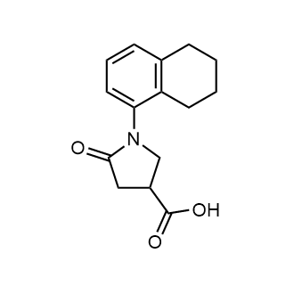 5-Oxo-1-(5,6,7,8-tetrahydronaphthalen-1-yl)pyrrolidine-3-carboxylic acid|CS-0678110
