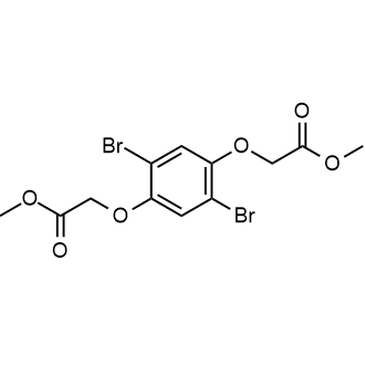 Dimethyl 2,2'-((2,5-dibromo-1,4-phenylene)bis(oxy))diacetate|CS-0678122