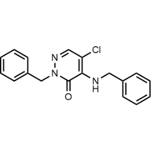 2-Benzyl-4-(benzylamino)-5-chloropyridazin-3(2h)-one|CS-0678326