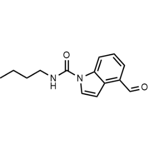 N-Butyl-4-formyl-1H-indole-1-carboxamide|CS-0678366