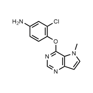 3-Chloro-4-((5-methyl-5h-pyrrolo[3,2-d]pyrimidin-4-yl)oxy)aniline|CS-0678403