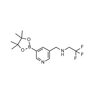 2,2,2-Trifluoro-n-((5-(4,4,5,5-tetramethyl-1,3,2-dioxaborolan-2-yl)pyridin-3-yl)methyl)ethan-1-amine hydrochloride|CS-0678407
