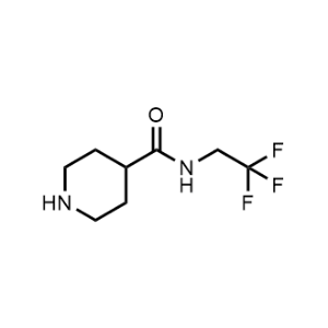 N-(2,2,2-Trifluoroethyl)piperidine-4-carboxamide|CS-0678527