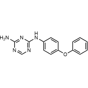 N2-(4-Phenoxyphenyl)-1,3,5-triazine-2,4-diamine|CS-0678623