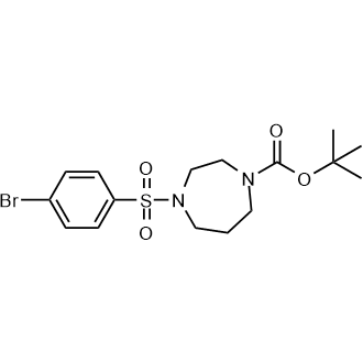 tert-Butyl 4-((4-bromophenyl)sulfonyl)-1,4-diazepane-1-carboxylate|CS-0679114
