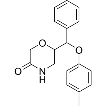6-(Phenyl(p-tolyloxy)methyl)morpholin-3-one|CS-0679204