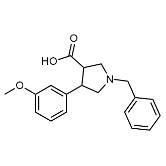 4-(3-Methoxyphenyl)-1-(phenylmethyl)-3-pyrrolidinecarboxylic acid|CS-0679214