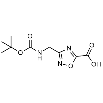 3-(((Tert-butoxycarbonyl)amino)methyl)-1,2,4-oxadiazole-5-carboxylic acid|CS-0679523