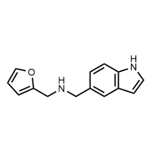 N-((1H-Indol-5-yl)methyl)-1-(furan-2-yl)methanamine|CS-0679535