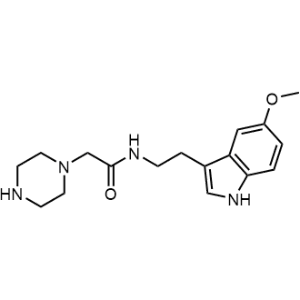 N-(2-(5-Methoxy-1H-indol-3-yl)ethyl)-2-(piperazin-1-yl)acetamide|CS-0679541