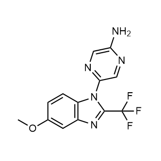 5-(5-Methoxy-2-(trifluoromethyl)-1h-benzo[d]imidazol-1-yl)pyrazin-2-amine|CS-0679665