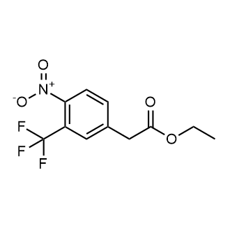 Ethyl 2-(4-nitro-3-(trifluoromethyl)phenyl)acetate|CS-0679722