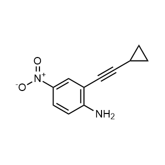 2-(Cyclopropylethynyl)-4-nitroaniline|CS-0679743