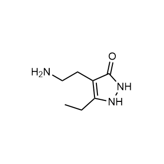 4-(2-Aminoethyl)-5-ethyl-1,2-dihydro-3h-pyrazol-3-one|CS-0679755