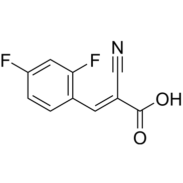 2-Cyano-3-(2,4-difluorophenyl)acrylic acid|CS-0679805