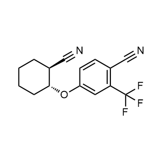 4-(((1r,2s)-2-Cyanocyclohexyl)oxy)-2-(trifluoromethyl)benzonitrile|CS-0679898