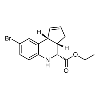 Ethyl (3as,4r,9br)-8-bromo-3a,4,5,9b-tetrahydro-3h-cyclopenta[c]quinoline-4-carboxylate|CS-0679956