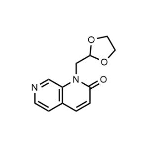 1-((1,3-Dioxolan-2-yl)methyl)-1,7-naphthyridin-2(1h)-one|CS-0680042