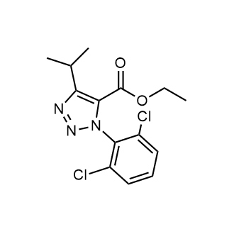 Ethyl 1-(2,6-dichlorophenyl)-4-isopropyl-1h-1,2,3-triazole-5-carboxylate|CS-0680061