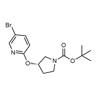 tert-Butyl (s)-3-((5-bromopyridin-2-yl)oxy)pyrrolidine-1-carboxylate|CS-0680085