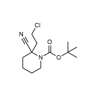 tert-Butyl 2-(2-chloroethyl)-2-cyanopiperidine-1-carboxylate|CS-0680086