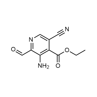 Ethyl 3-amino-5-cyano-2-formylisonicotinate|CS-0680344