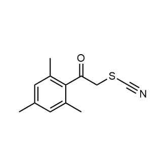 1-Mesityl-2-thiocyanatoethan-1-one|CS-0680393