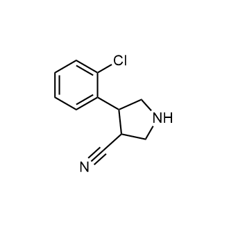 4-(2-Chlorophenyl)pyrrolidine-3-carbonitrile|CS-0680508