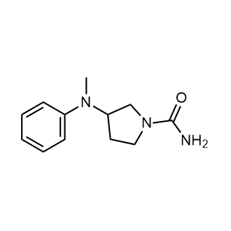 3-(Methyl(phenyl)amino)pyrrolidine-1-carboxamide|CS-0680524