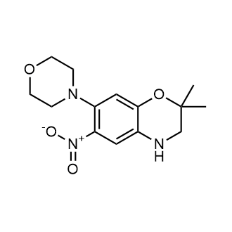 2,2-Dimethyl-7-morpholino-6-nitro-3,4-dihydro-2h-benzo[b][1,4]oxazine|CS-0680562