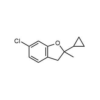 6-Chloro-2-cyclopropyl-2-methyl-2,3-dihydrobenzofuran|CS-0680567