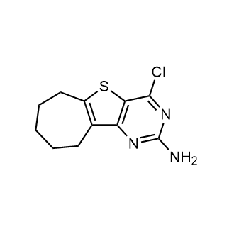 4-Chloro-7,8,9,10-tetrahydro-6h-cyclohepta[4,5]thieno[3,2-d]pyrimidin-2-amine|CS-0680629