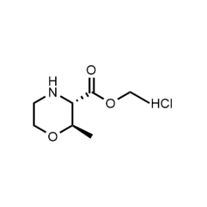 ethyl rel-(2R,3S)-2-methylmorpholine-3-carboxylate hydrochloride|CS-0680635