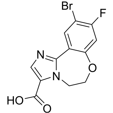 10-Bromo-9-fluoro-5,6-dihydrobenzo[f]imidazo[1,2-d][1,4]oxazepine-3-carboxylic acid|CS-0680682