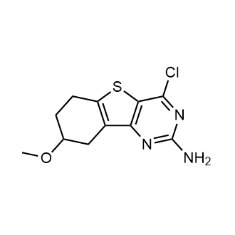 4-Chloro-8-methoxy-6,7,8,9-tetrahydrobenzo[4,5]thieno[3,2-d]pyrimidin-2-amine|CS-0680710