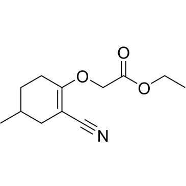 Ethyl 2-((2-cyano-4-methylcyclohex-1-en-1-yl)oxy)acetate|CS-0680714
