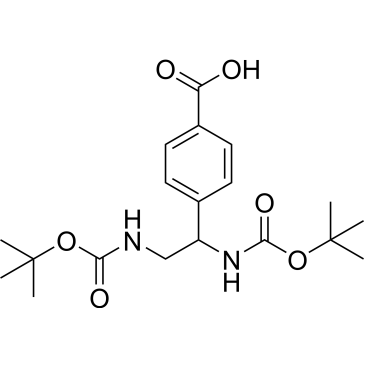 4-(2,2,11,11-Tetramethyl-4,9-dioxo-3,10-dioxa-5,8-diazadodecan-6-yl)benzoic acid|CS-0680771