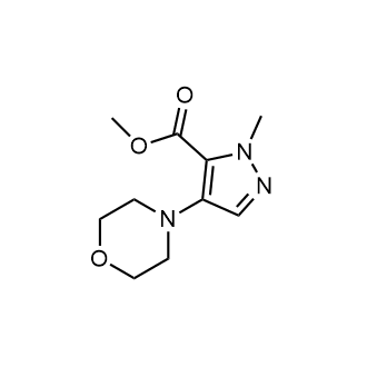 Methyl 1-methyl-4-morpholino-1h-pyrazole-5-carboxylate|CS-0680790