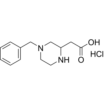2-(4-Benzylpiperazin-2-yl)acetic acid hydrochloride|CS-0680844