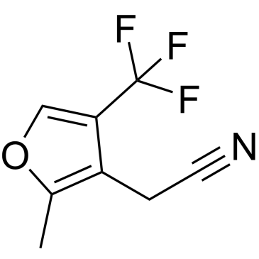 2-(2-Methyl-4-(trifluoromethyl)furan-3-yl)acetonitrile|CS-0680906