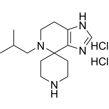 5-Isobutyl-1,5,6,7-tetrahydrospiro[imidazo[4,5-c]pyridine-4,4'-piperidine] dihydrochloride|CS-0680960